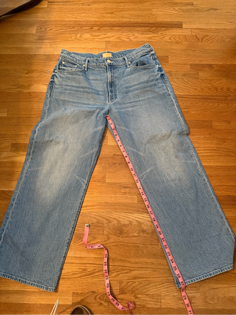 Mother jeans the mid Rise maven ankle - color magic school bus- size 31 - Picture 5 of 10